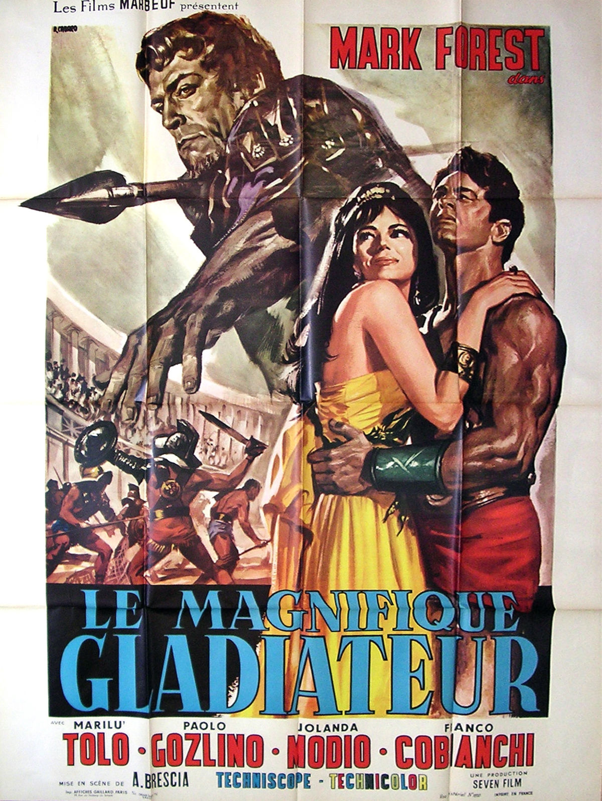Est-ce Que Tu Aimes Les Films De Gladiateurs Affiche-Cine