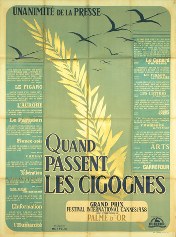 Quand passent les cigognes