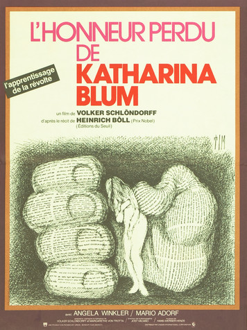 L'Honneur perdu de Katharina Blum