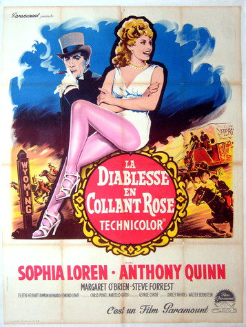 La Diablesse en collant rose