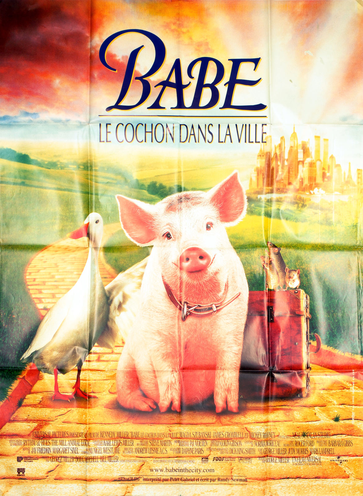 Babe Le Cochon Dans La Ville Vf Babe le cochon dans la ville | Affiche-Cine