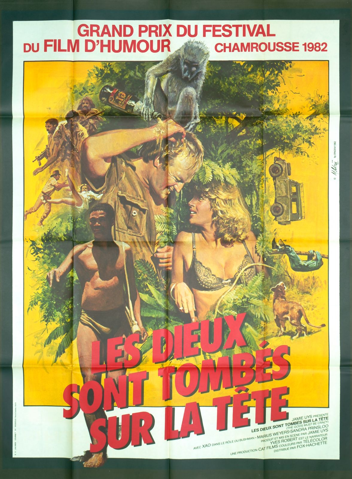 Les Dieux Nous Sont Tombés Sur La Tete Les Dieux sont tombés sur la tête | Affiche-Cine