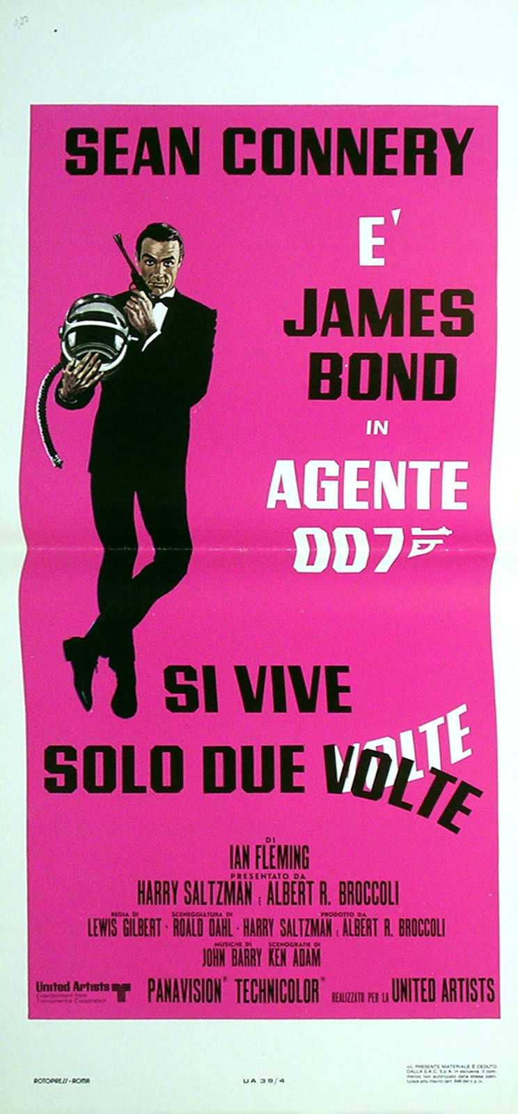 On ne vit que deux fois Affichecine