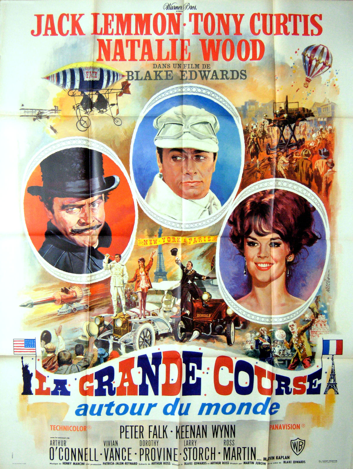 La Grande course autour du monde Affichecine