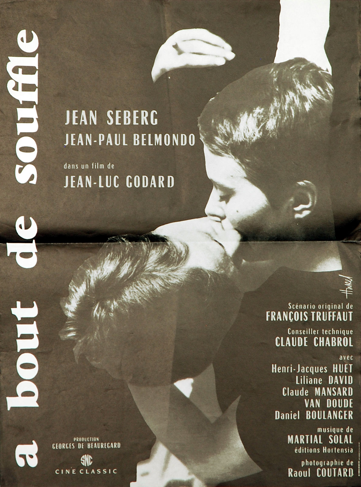 A bout de souffle Affichecine