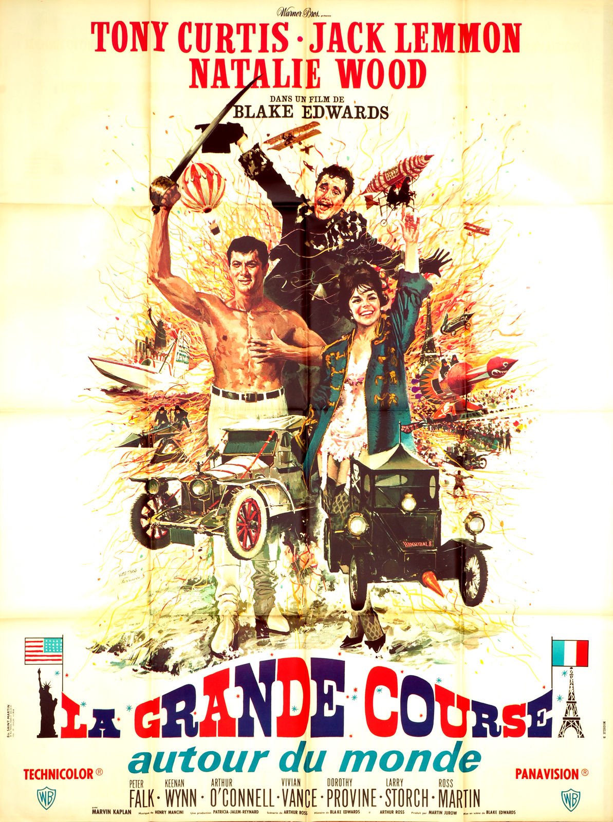 La Grande course autour du monde Affichecine