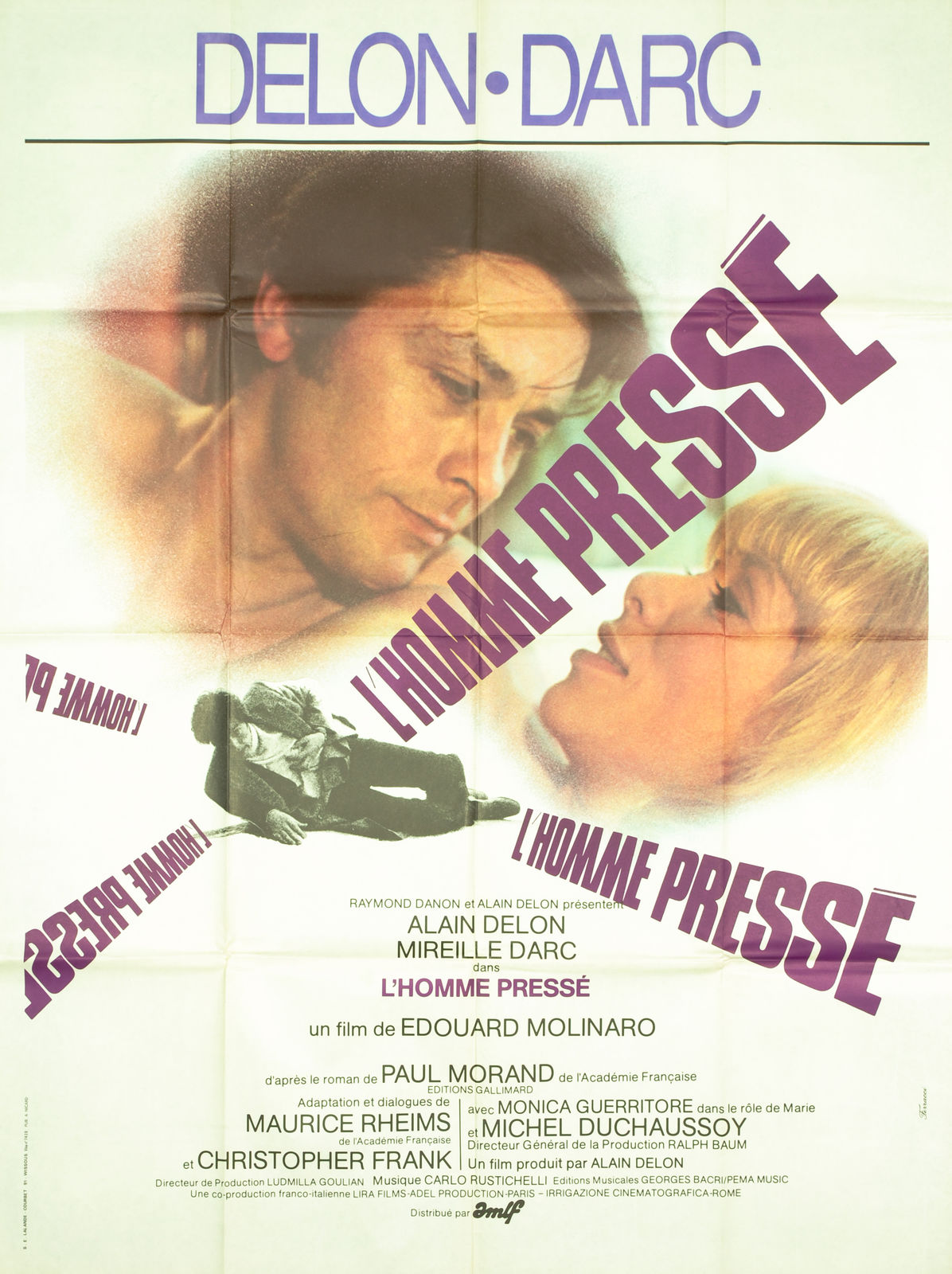 L'Homme pressé Affichecine L'Homme pressé Affichecine