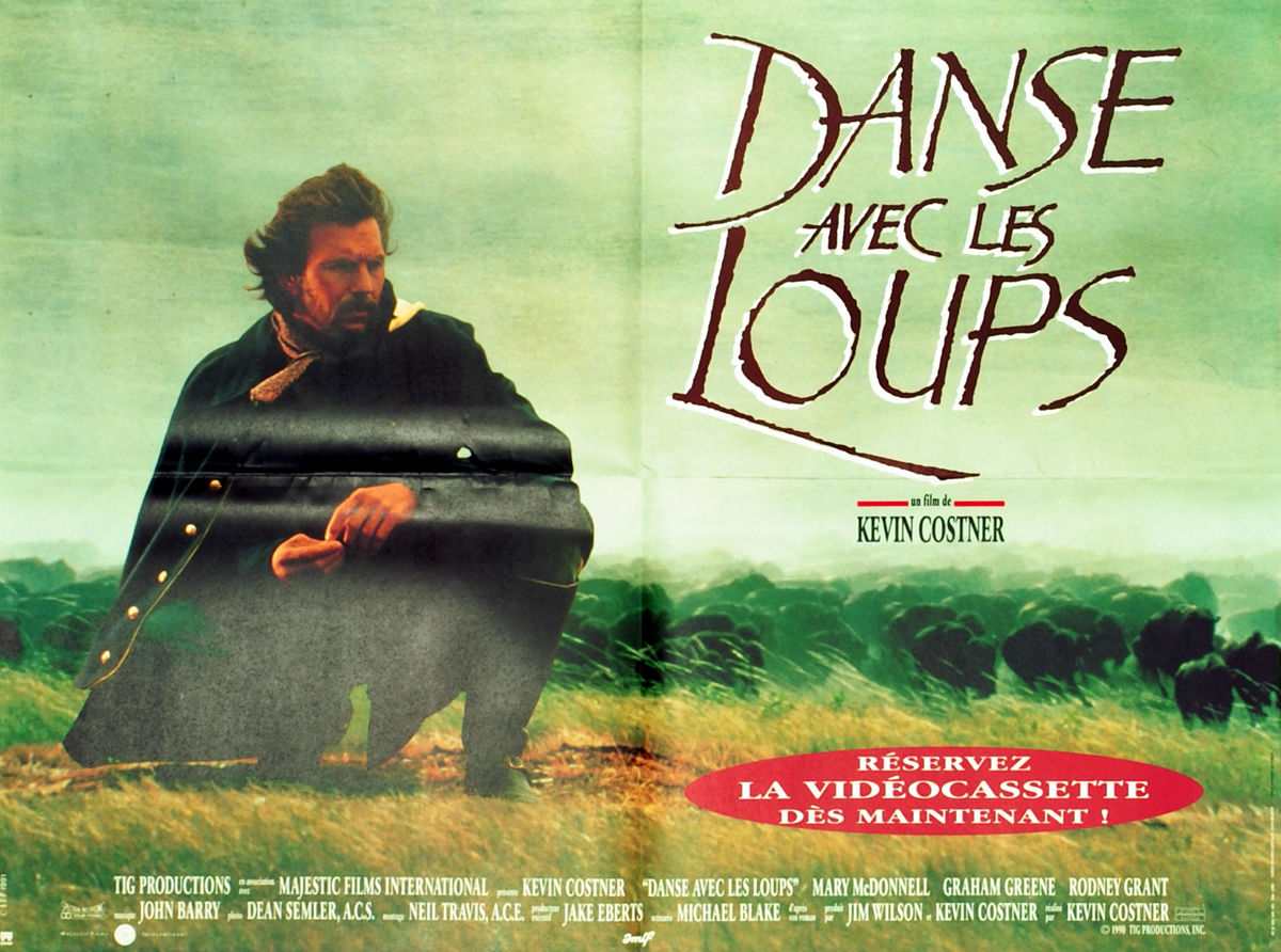 Danse avec les loups Affichecine