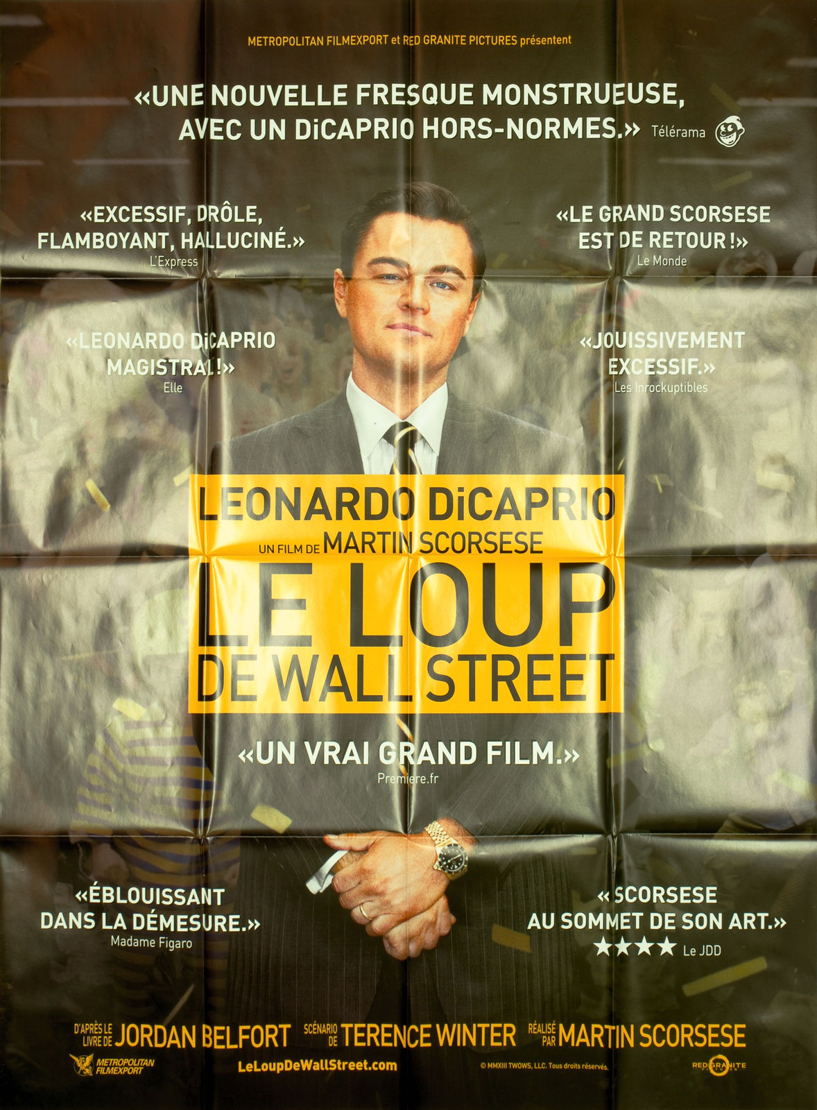 Le Loup de Wall Street Affichecine