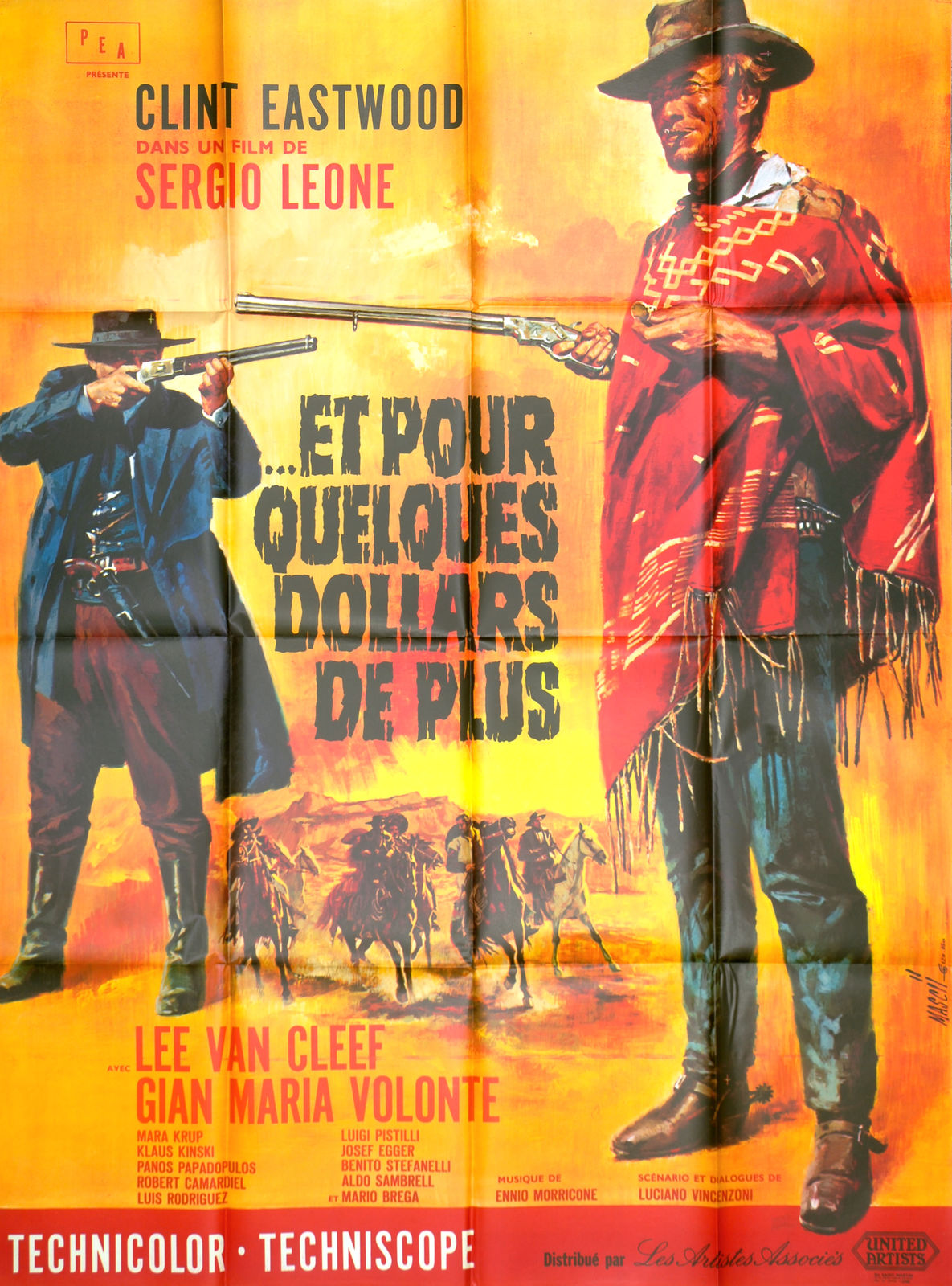Et pour quelques Dollars de plus Affichecine
