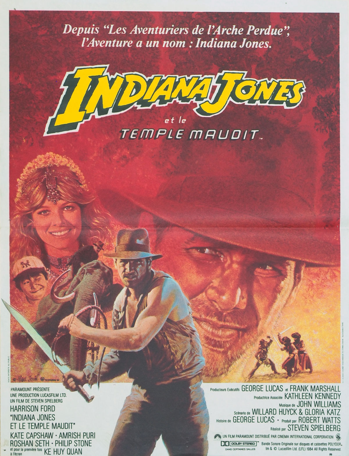 Indiana Jones Et Le Temple Maudit Film Complet Indiana Jones et le Temple Maudit | Affiche-Cine