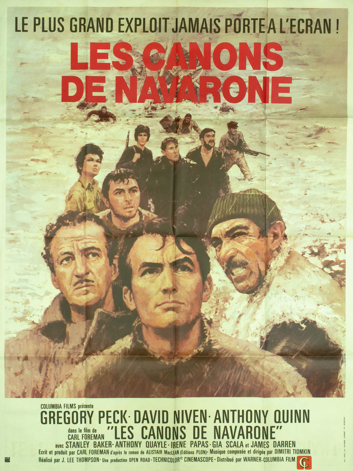 Les Canons de Navarone Affichecine Les Canons de Navarone Affichecine