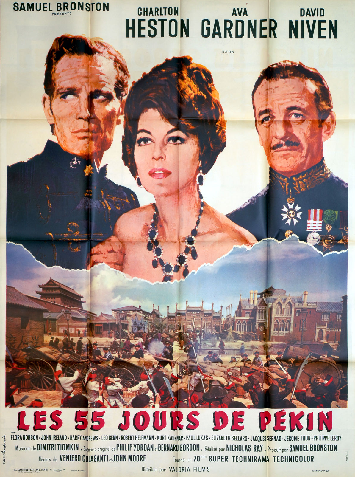 Les 55 Jours De Pékin Film Les 55 jours de Pékin | Affiche-Cine