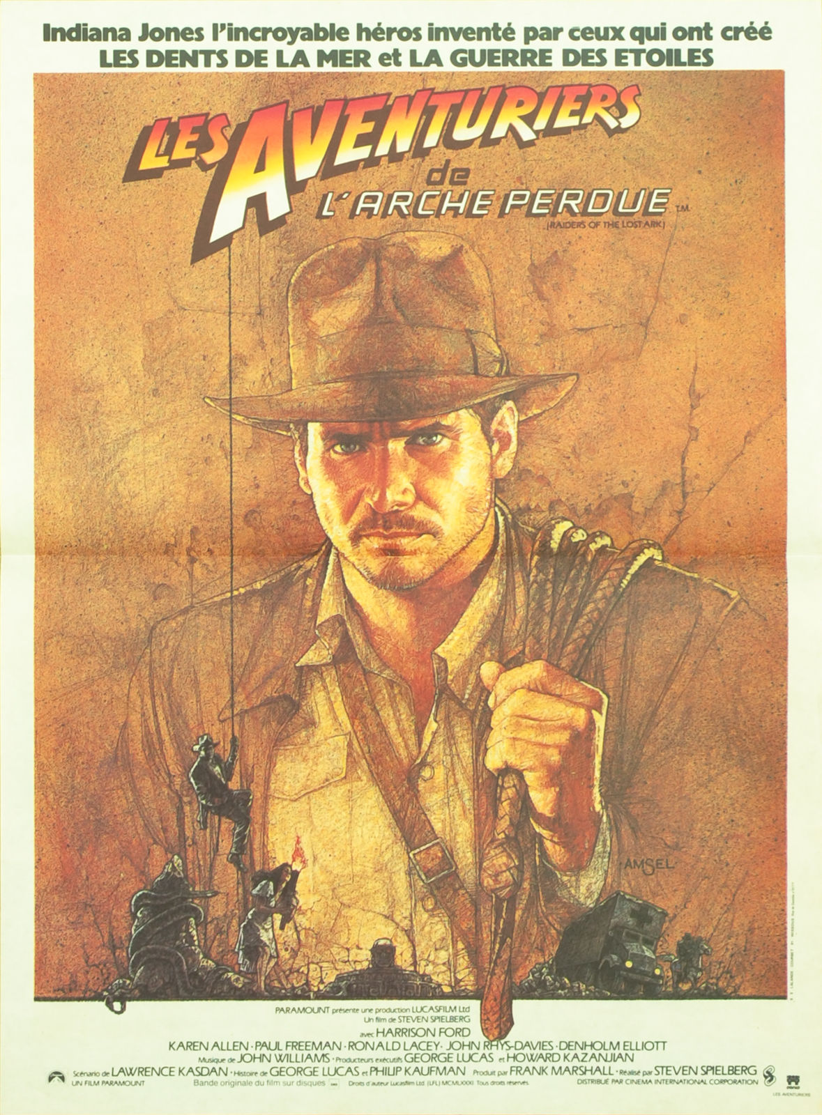 Affiche Film Les Aventuriers De L'arche Perdue Les Aventuriers de l'arche perdue | Affiche-Cine
