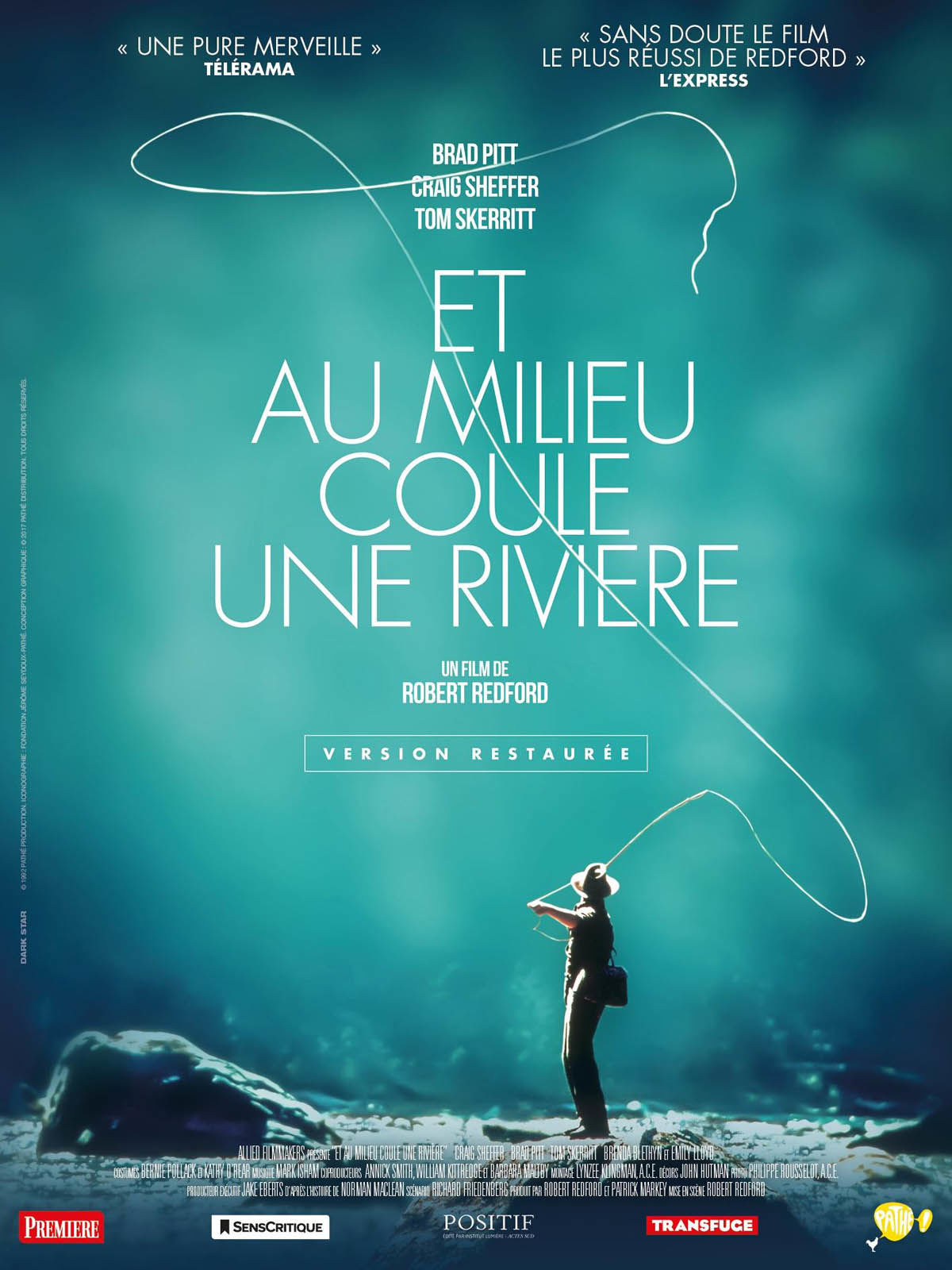 Et Au Milieu Coule Une Rivière Affiche Et au milieu coule une rivière | Affiche-Cine