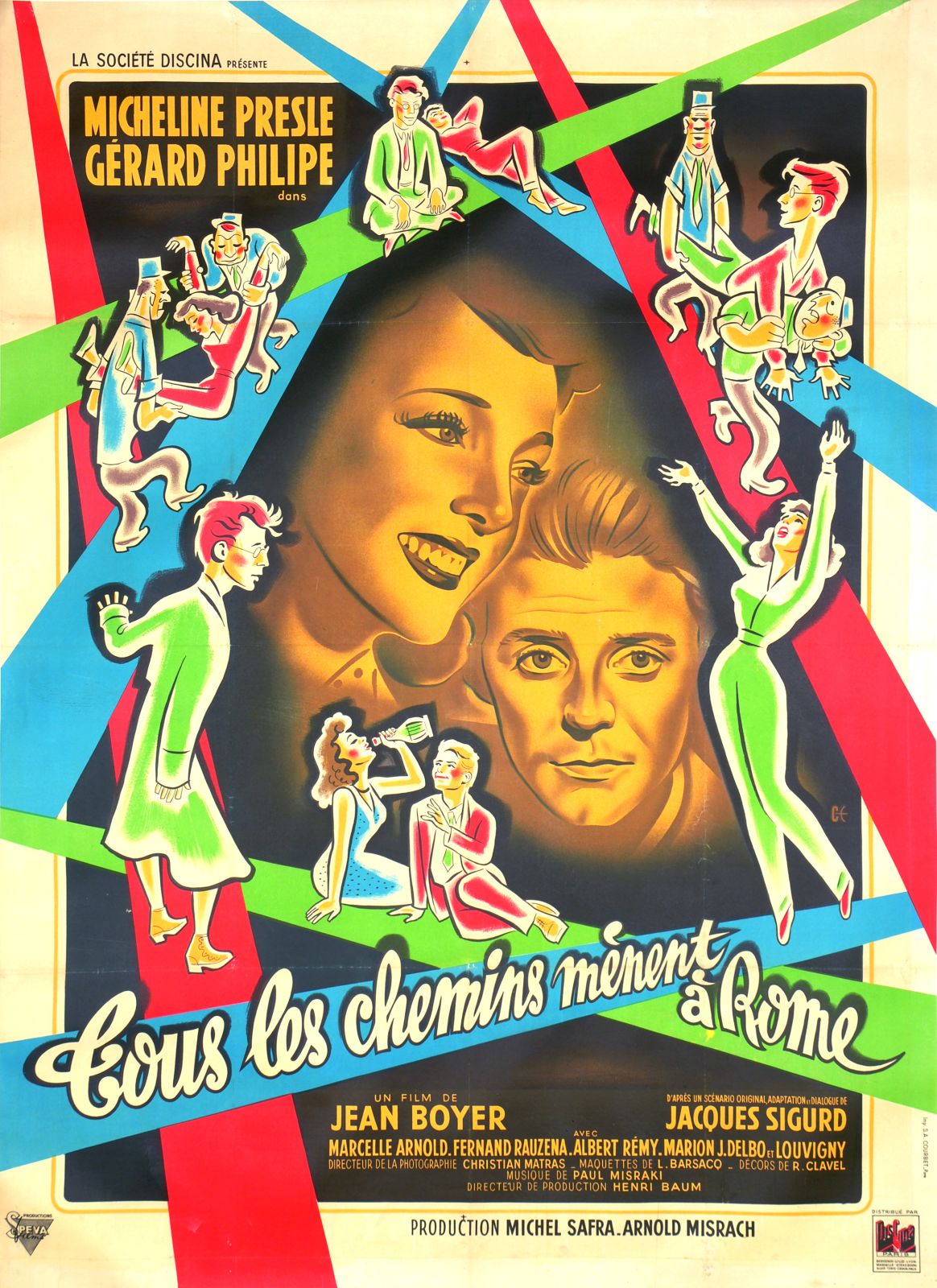Tous les chemins mènent à Rome | Affiche-cine