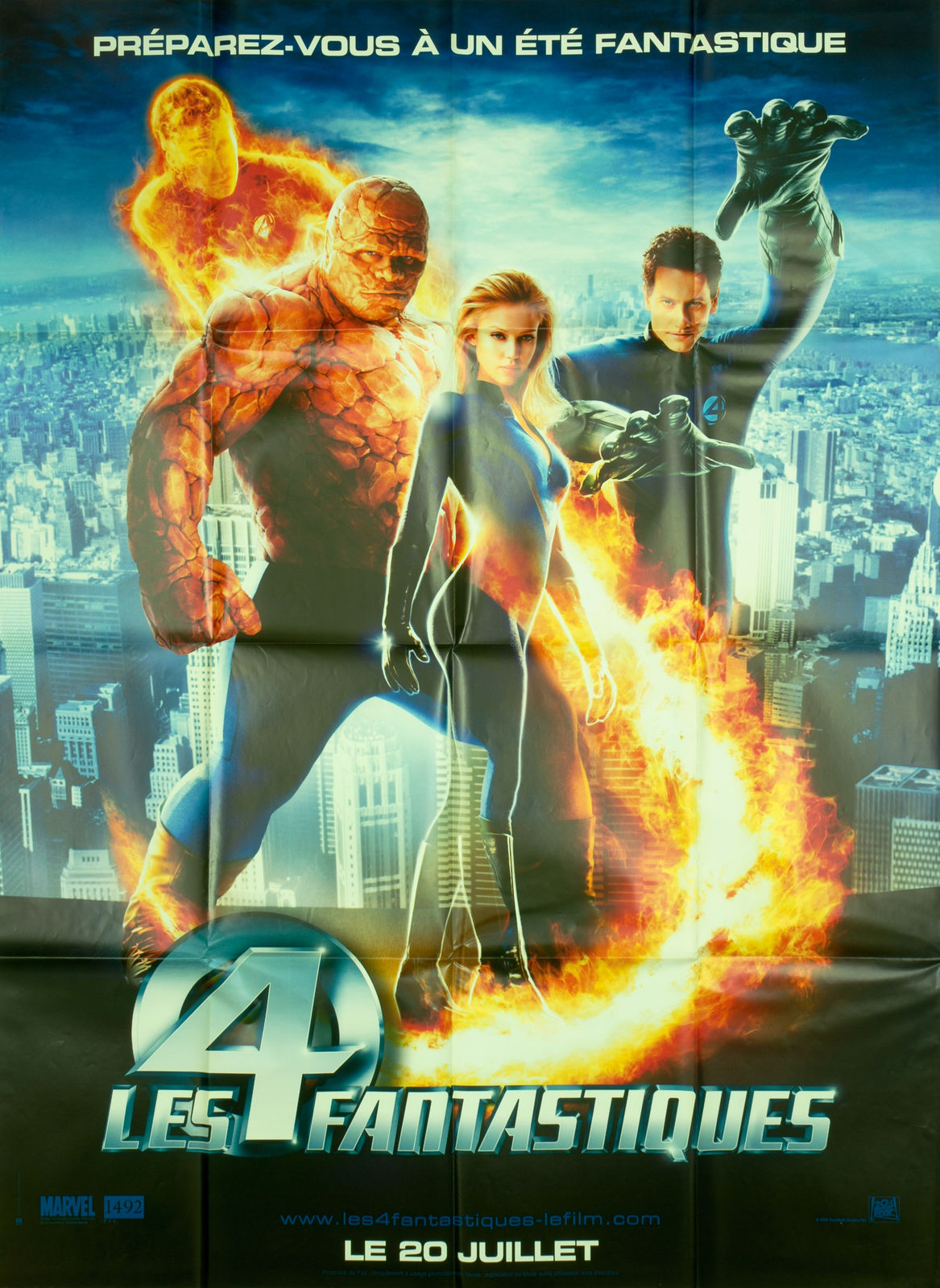 Les 4 Fantastiques  Affichecine