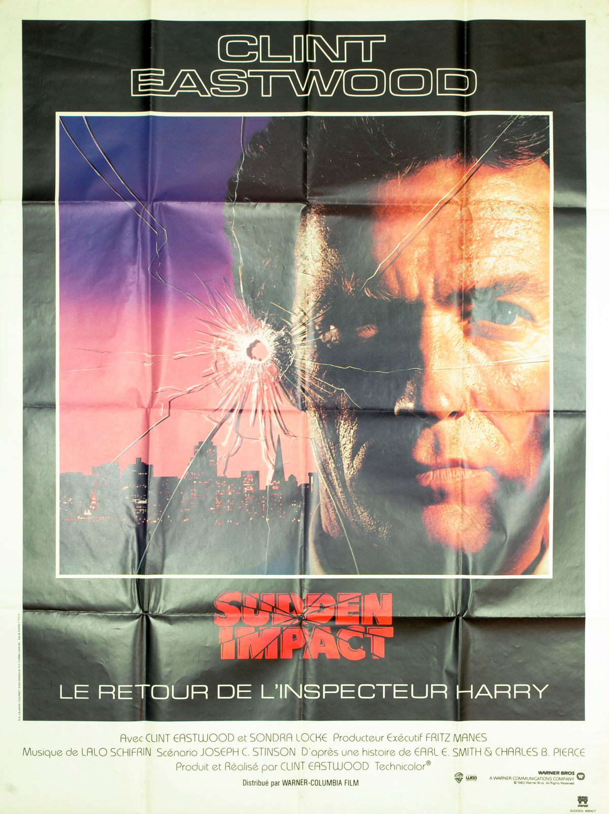 Le Retour de l'Inspecteur Harry Affichecine