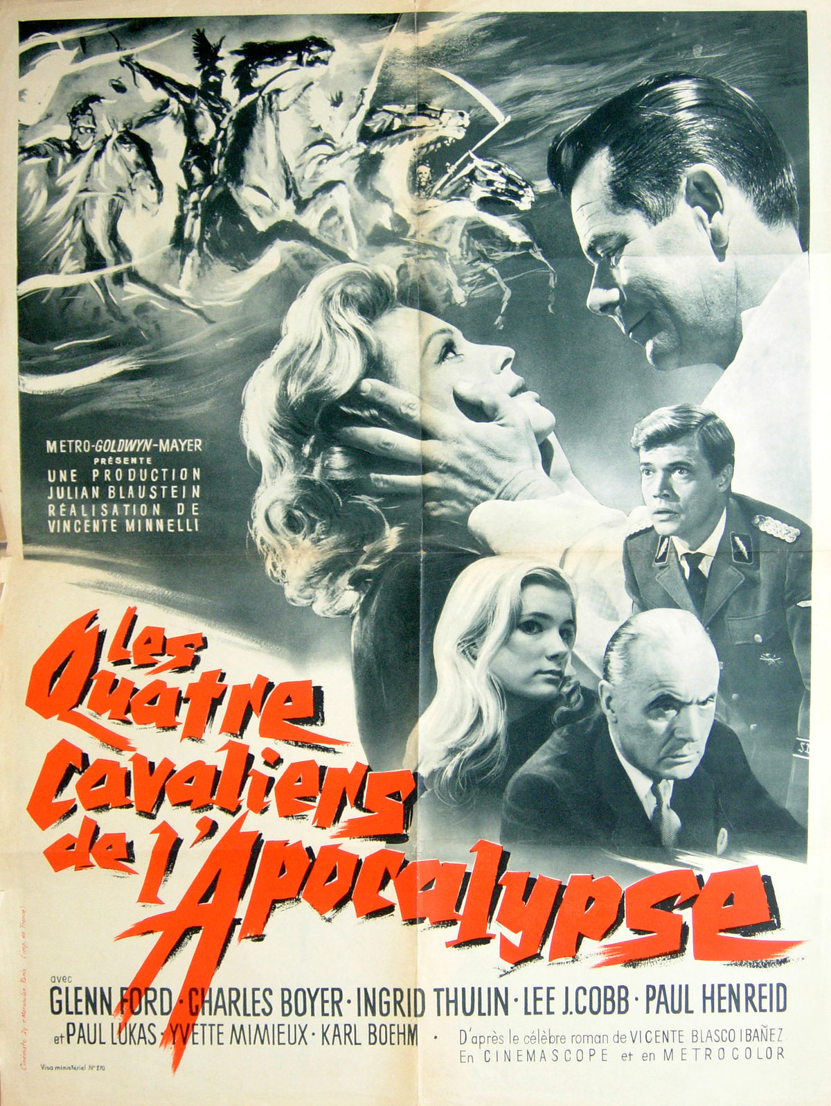 Les 4 Cavaliers De L'apocalypse Scan 93 Les Quatre cavaliers de l'Apocalypse | Affiche-cine