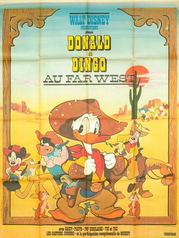 Donald et Dingo au Far West