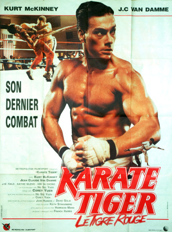 Karate tiger, le tigre rouge