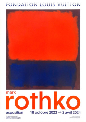 Exposition Mark Rothko Fondation Louis Vuitton 2023