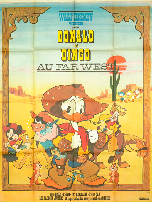 Donald et Dingo au Far West