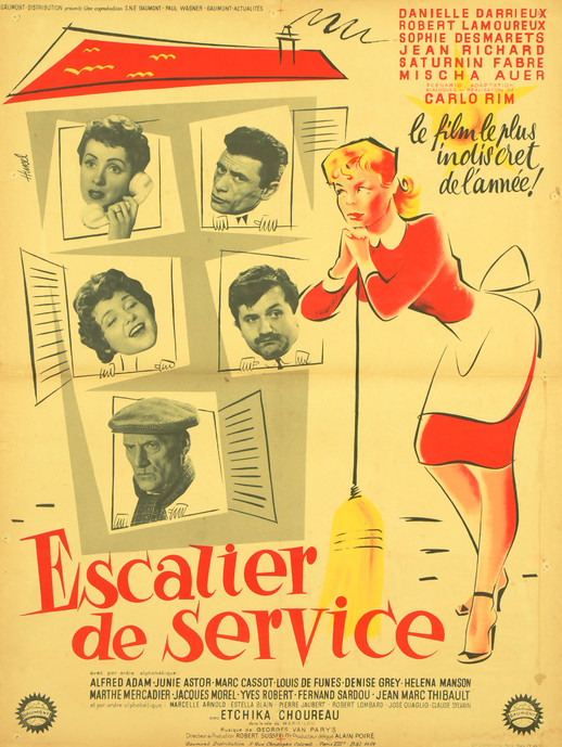 Escalier de service