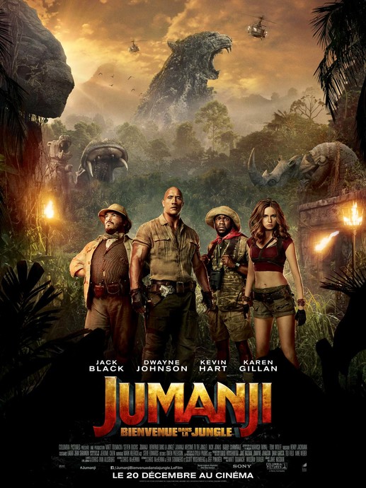 Jumanji : bienvenue dans la jungle