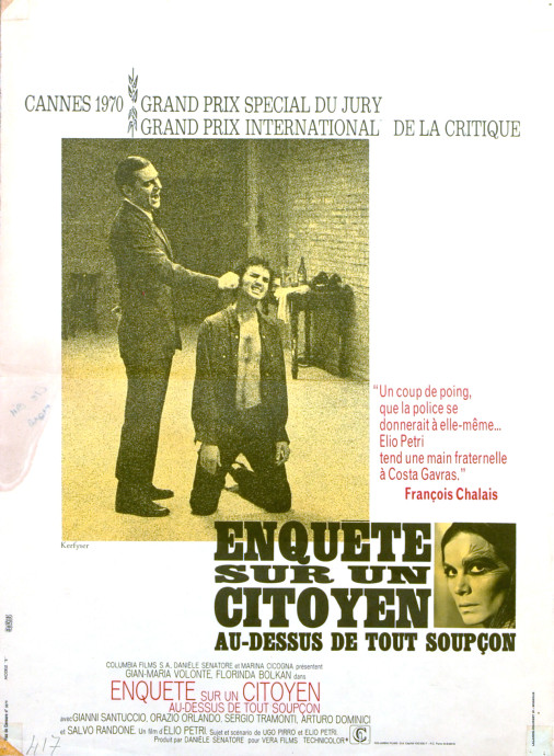 Enquête sur un citoyen au dessus de tout soupçon