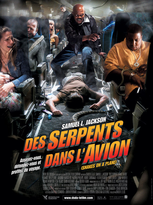 Des Serpents dans l'avion